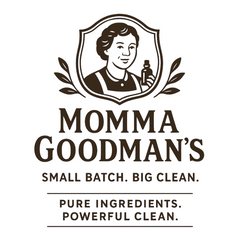 Momma Goodman Logo dark brown silhouette of momma